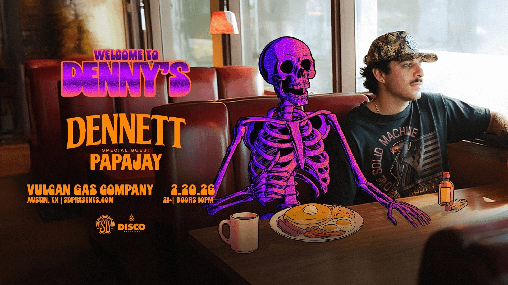 Dennett at Vulcan Gas Company | Austin, TX