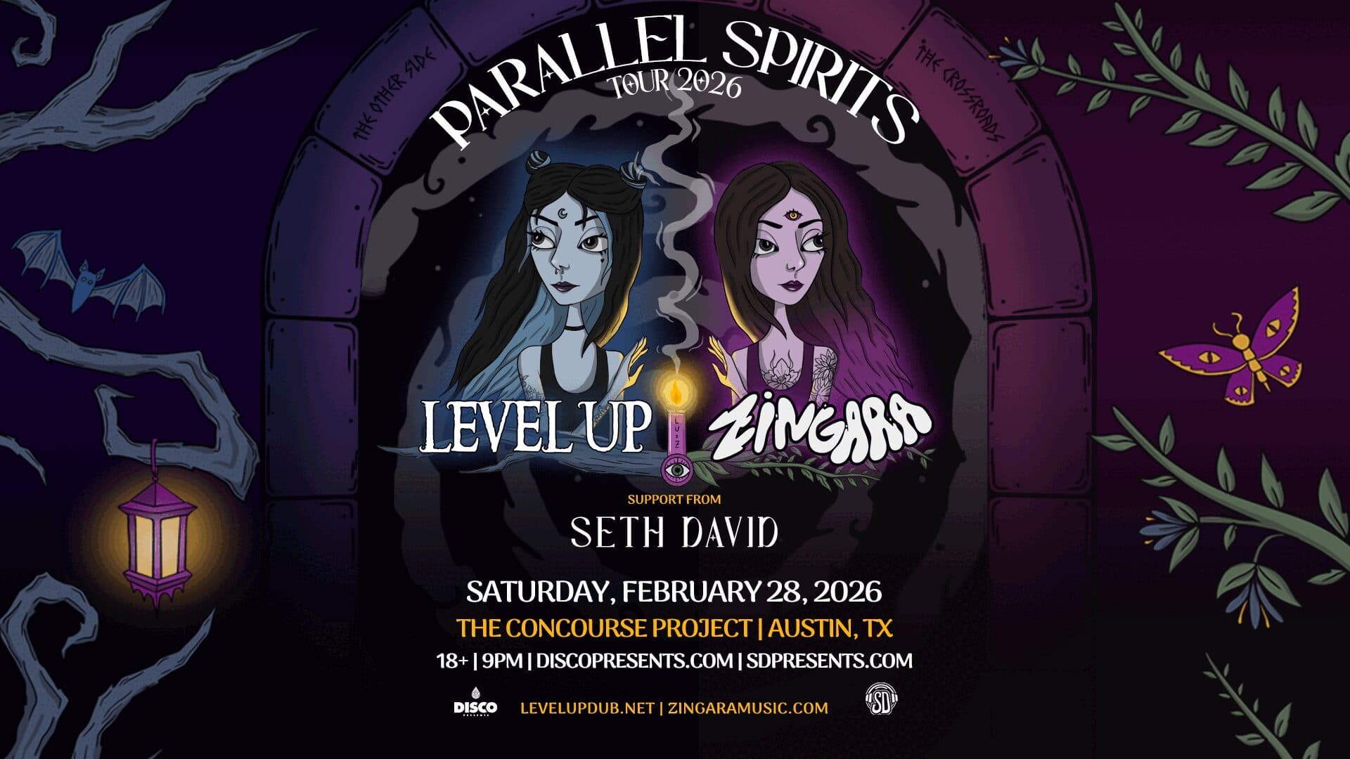 Zingaria + LEVEL UP at The Concourse Project | Austin, TX