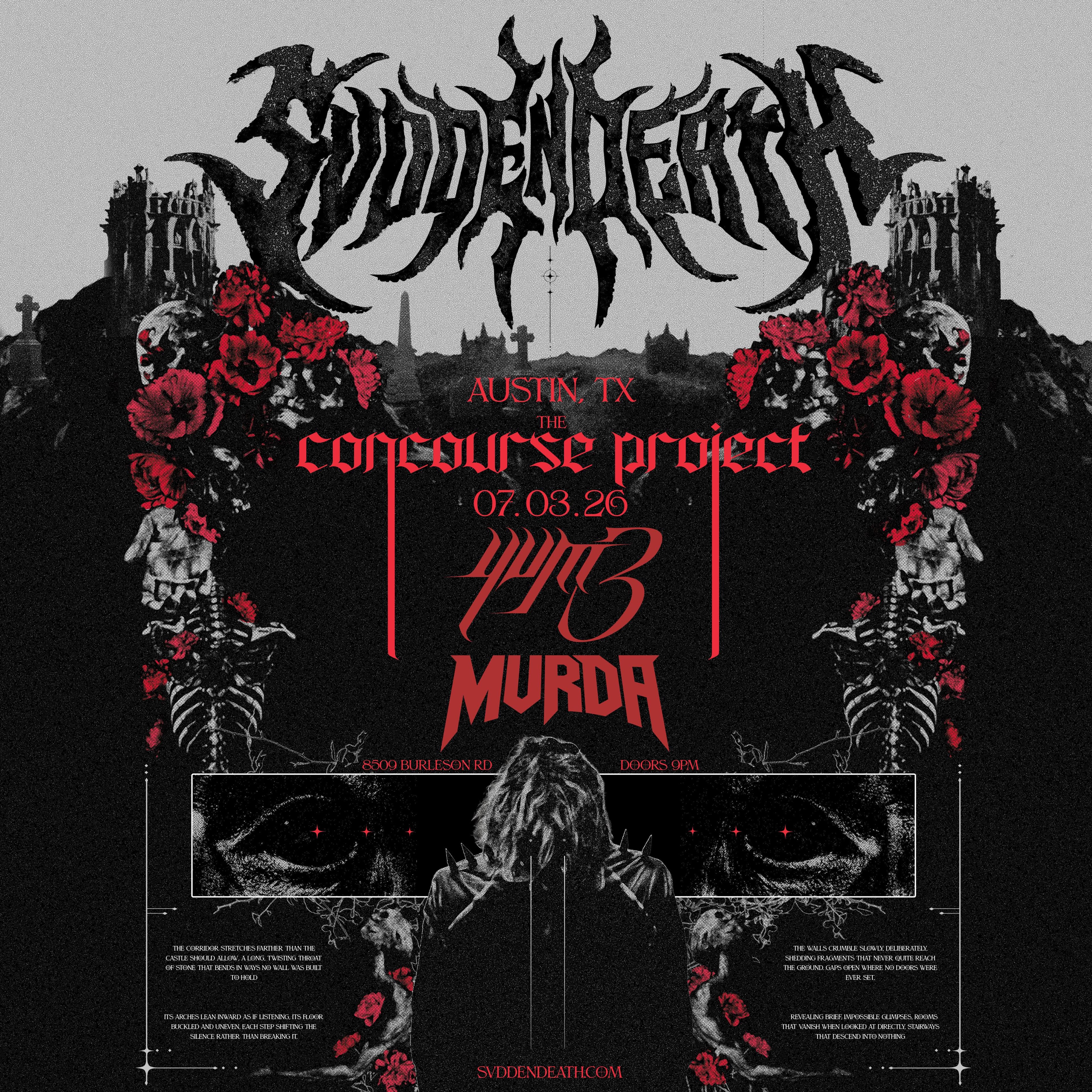 SVDDEN DEATH, yvm3, & MVRDA