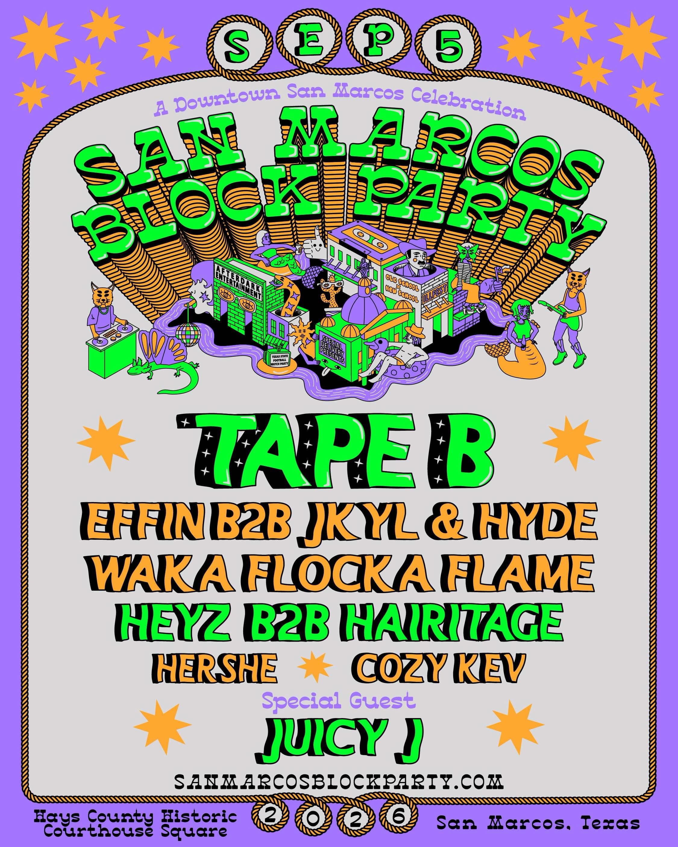 San Marcos Block Party