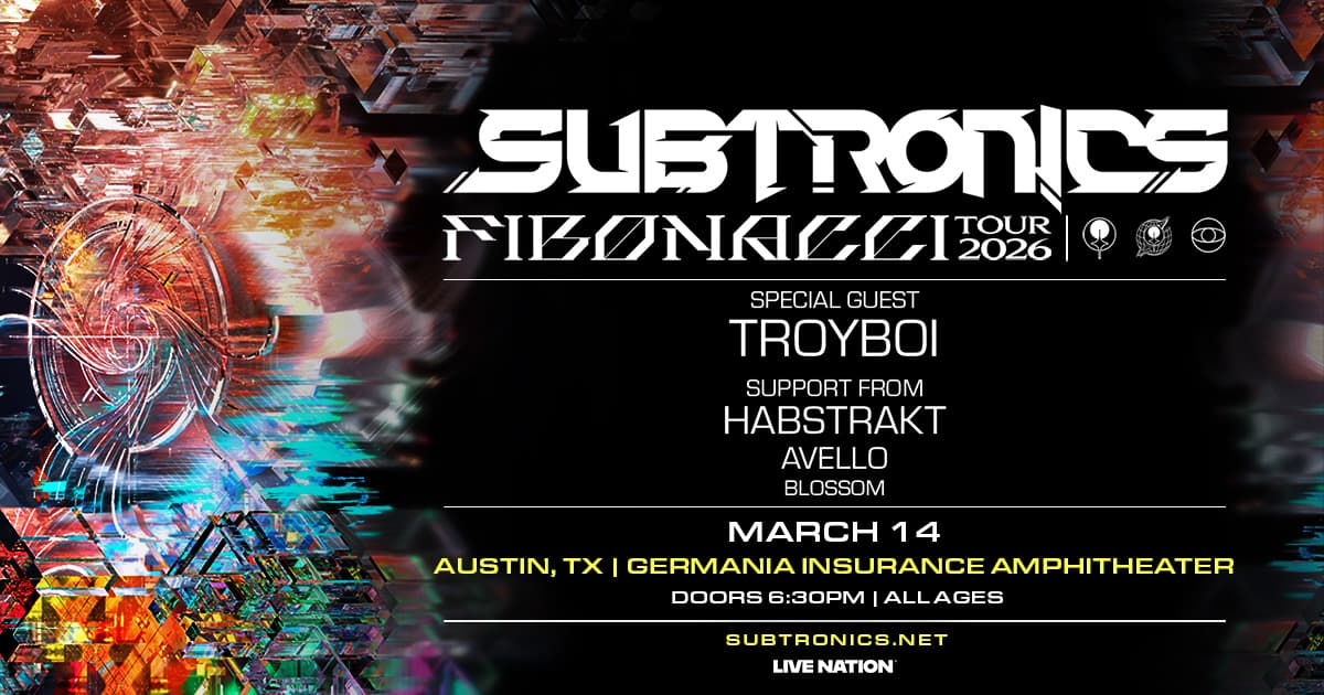 Subtronics at The Germania Insurance Amphitheater | Austin, TX