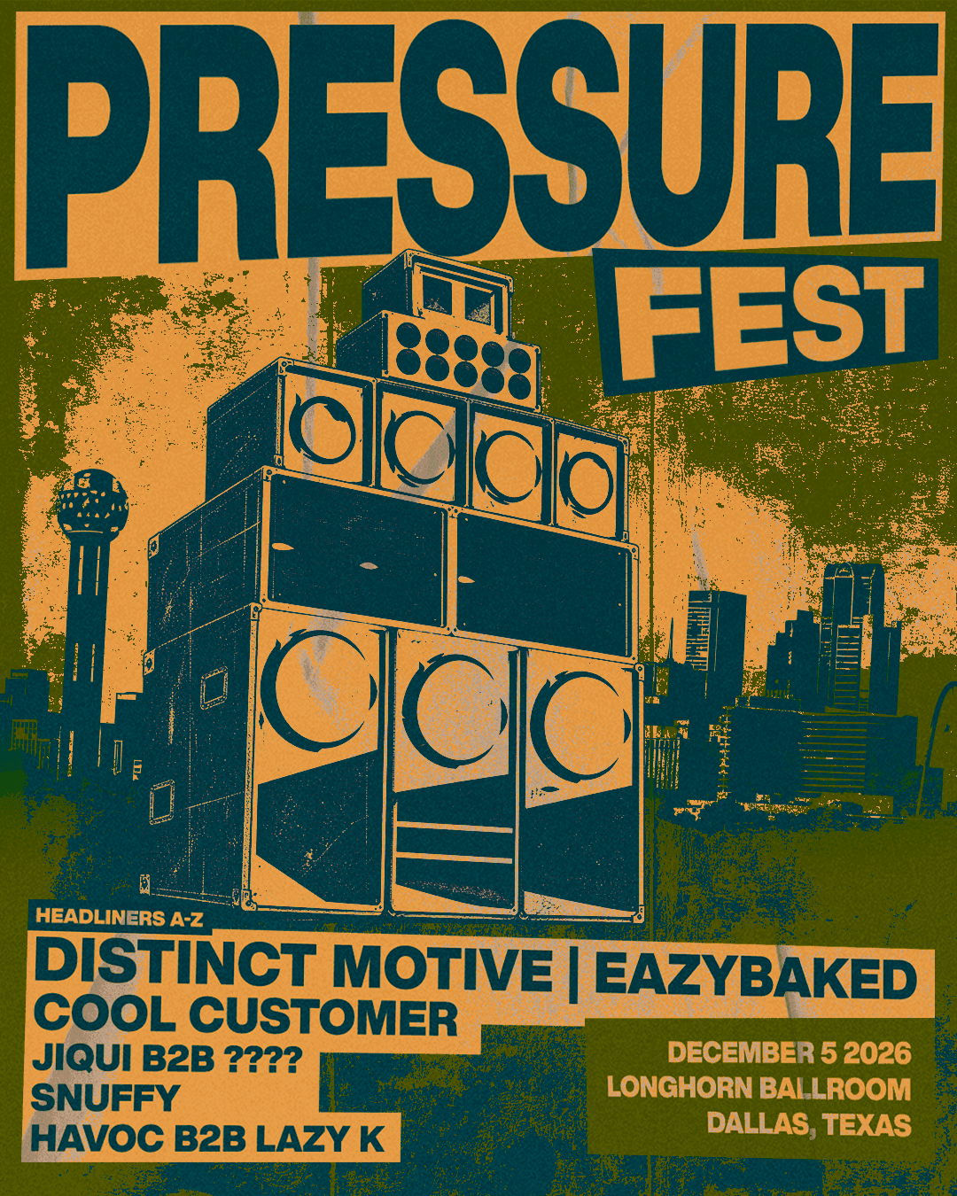 Pressure Fest ft. Distinct Motive, EAZYBAKED, & more
