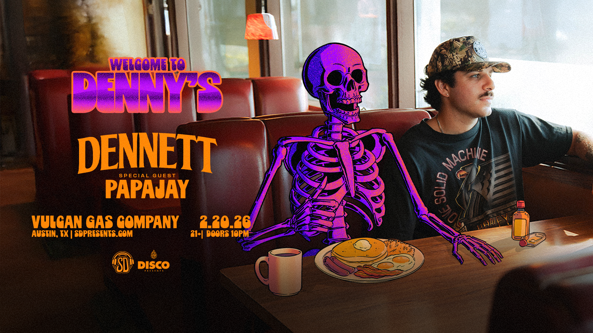 Dennett at Vulcan Gas Company | Austin, TX