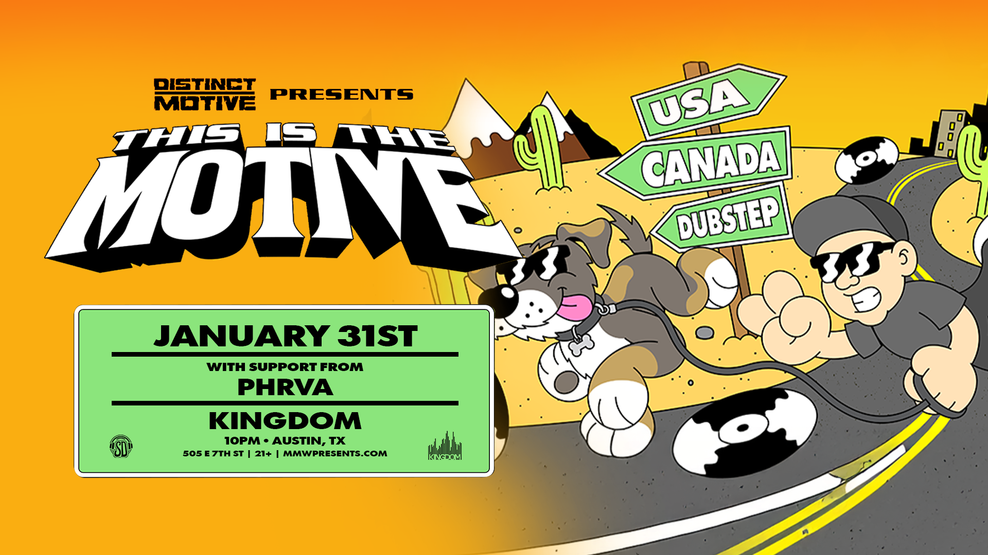 Distinct Motive at Kingdom Nightclub | Austin, TX