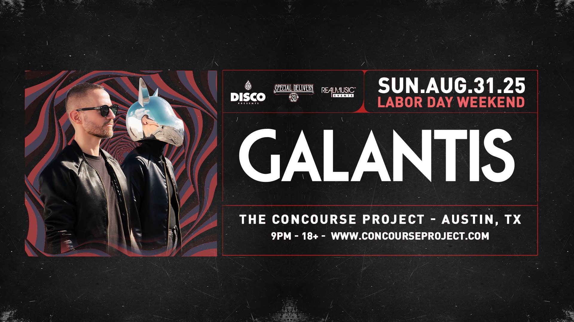 Galantis Live Poster