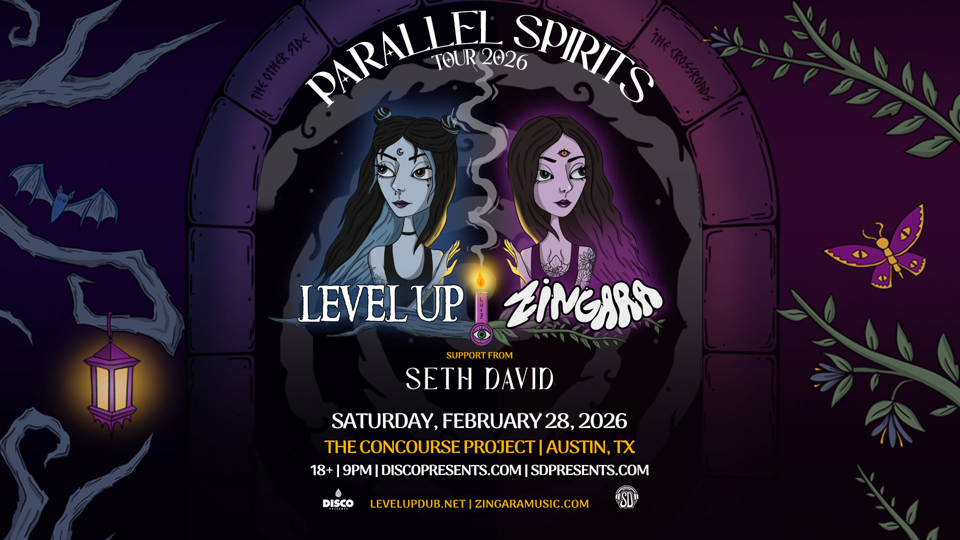 Zingaria + LEVEL UP at The Concourse Project | Austin, TX